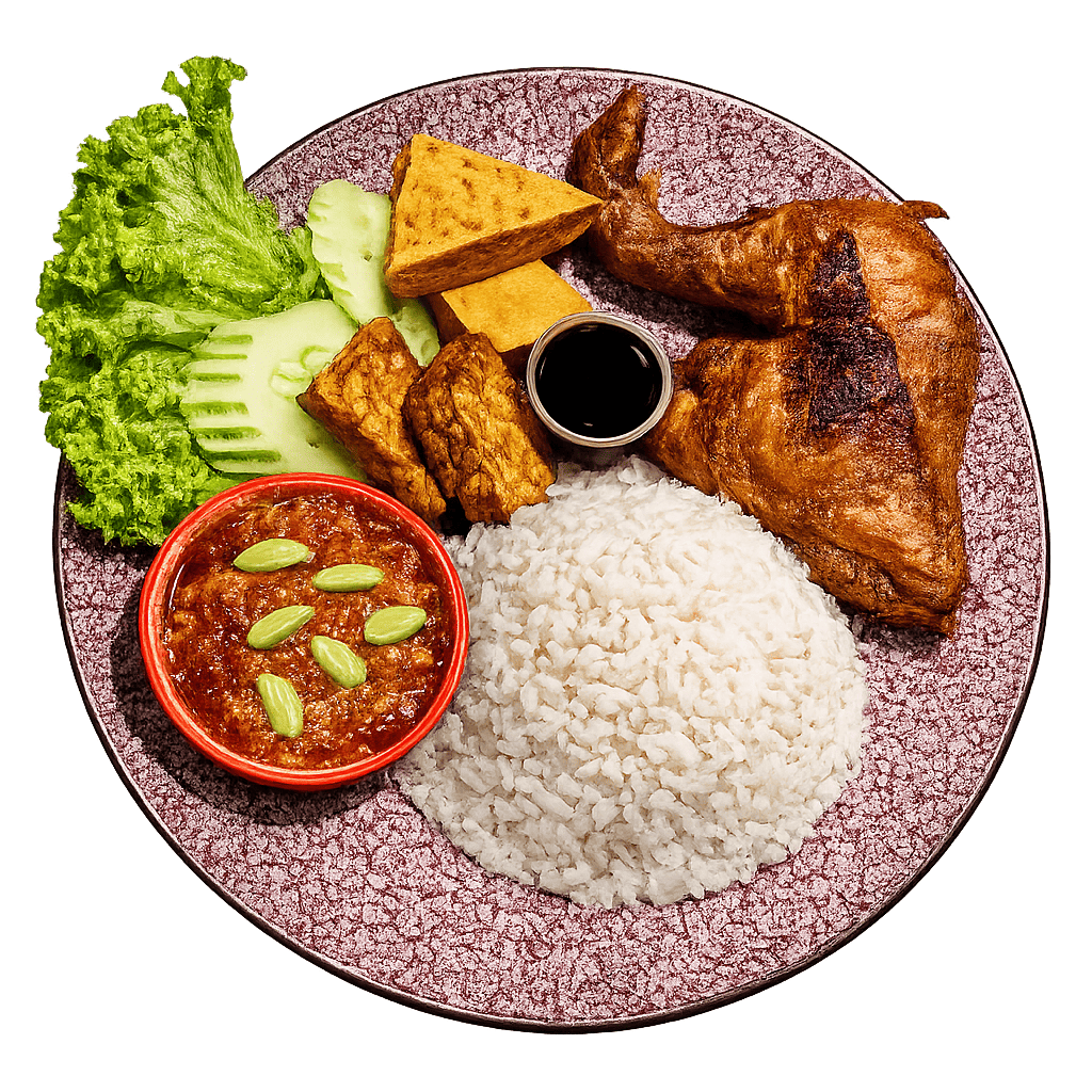 Ayam Penyet Petai